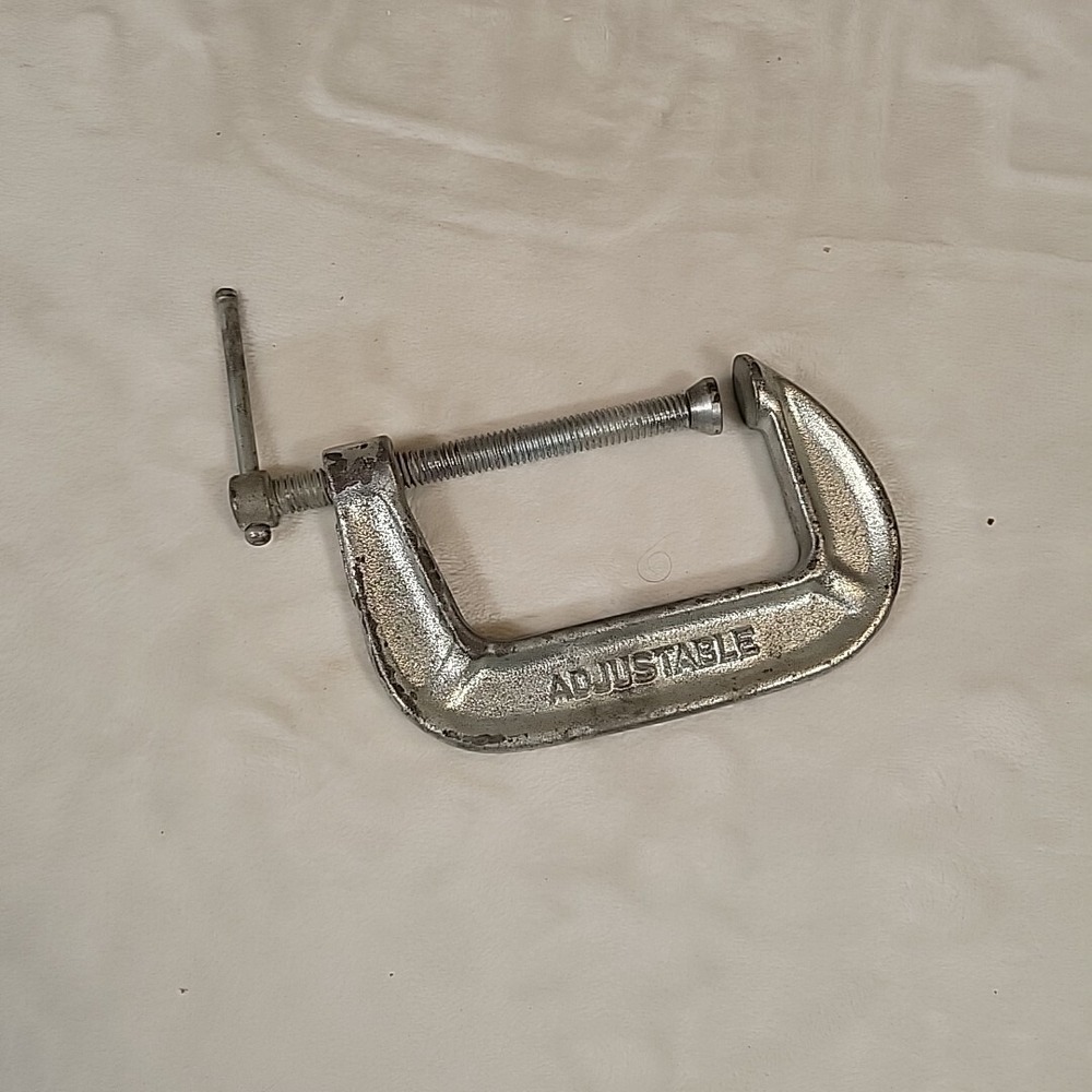 One Adjustable #1430 - 3" C-Clamp Made In USA